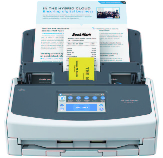 ScanSnap iX1600 - Fujitsu - Workgroup document scanners